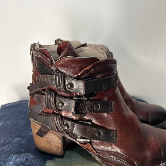 Freebird By Steven FB Circe Rust Size 6 Boots Booties Leather - Picture 2 of 12
